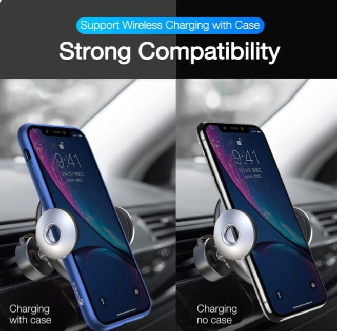 Wireless Charger For Car Phone Holder