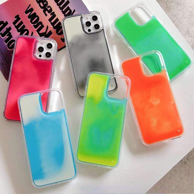 Motive X Liquid Neon Luminous Quicksand Case - MOTIVE X